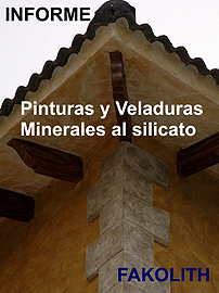 pinturas y veladuras minerales al silicato, veladura mineral, veladura al silicato, consolidante silicato, silicato de litio, silicato de etilo, silicato potásico, silicato de potasio, 